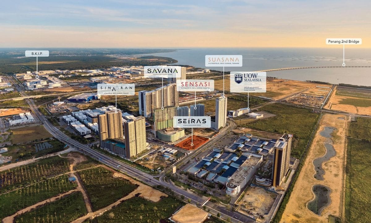 New Batu Kawan Development Offers Only Dual-Key & Tri-Key Units