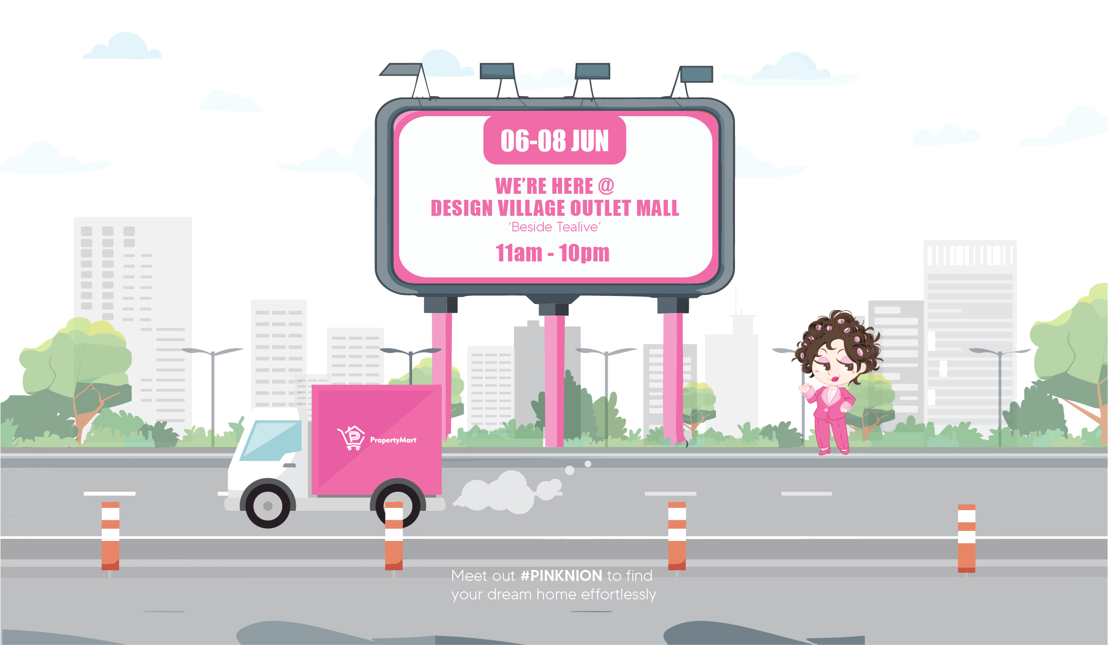 PropertyMart Roadshow @ Design Village Outlet Mall