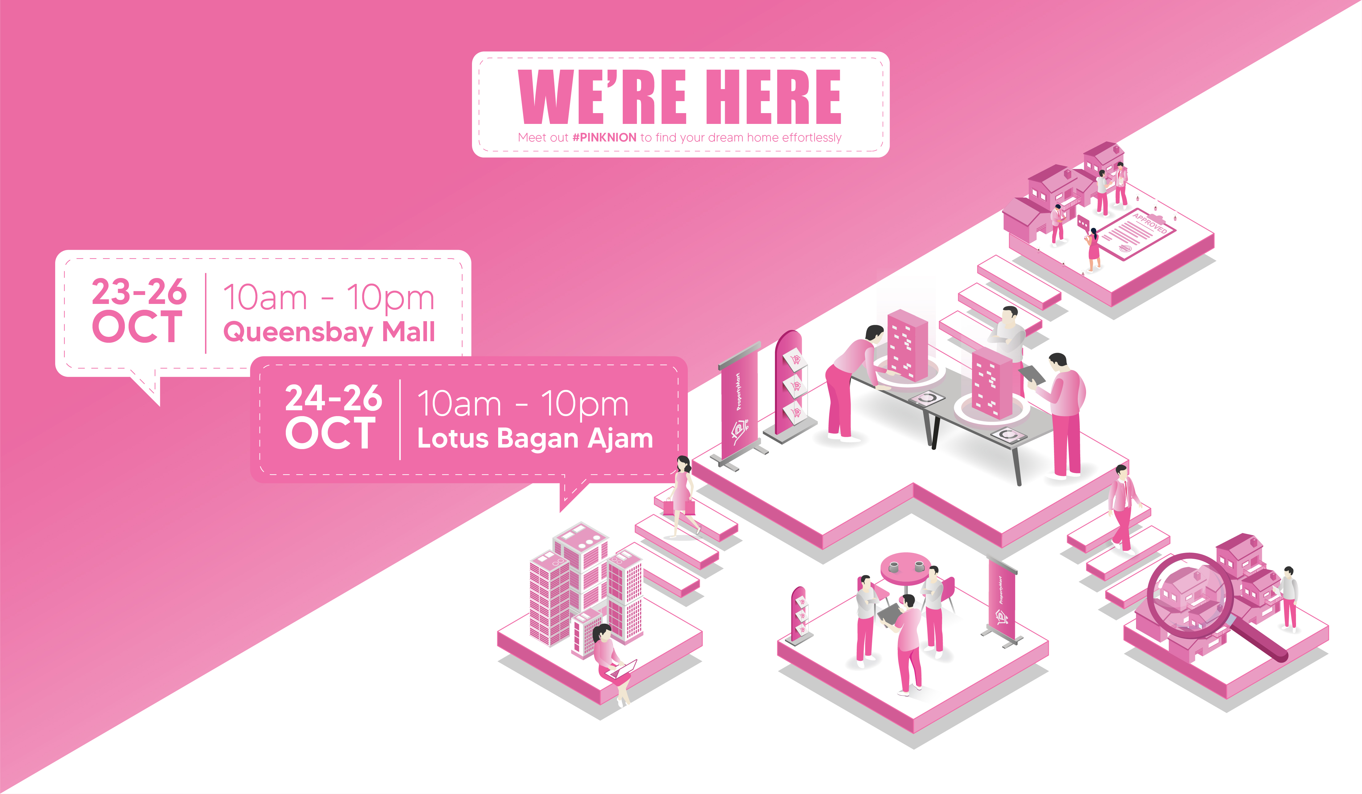 PropertyMart Roadshow @ Lotus Bagan Ajam & Queensbay Mall