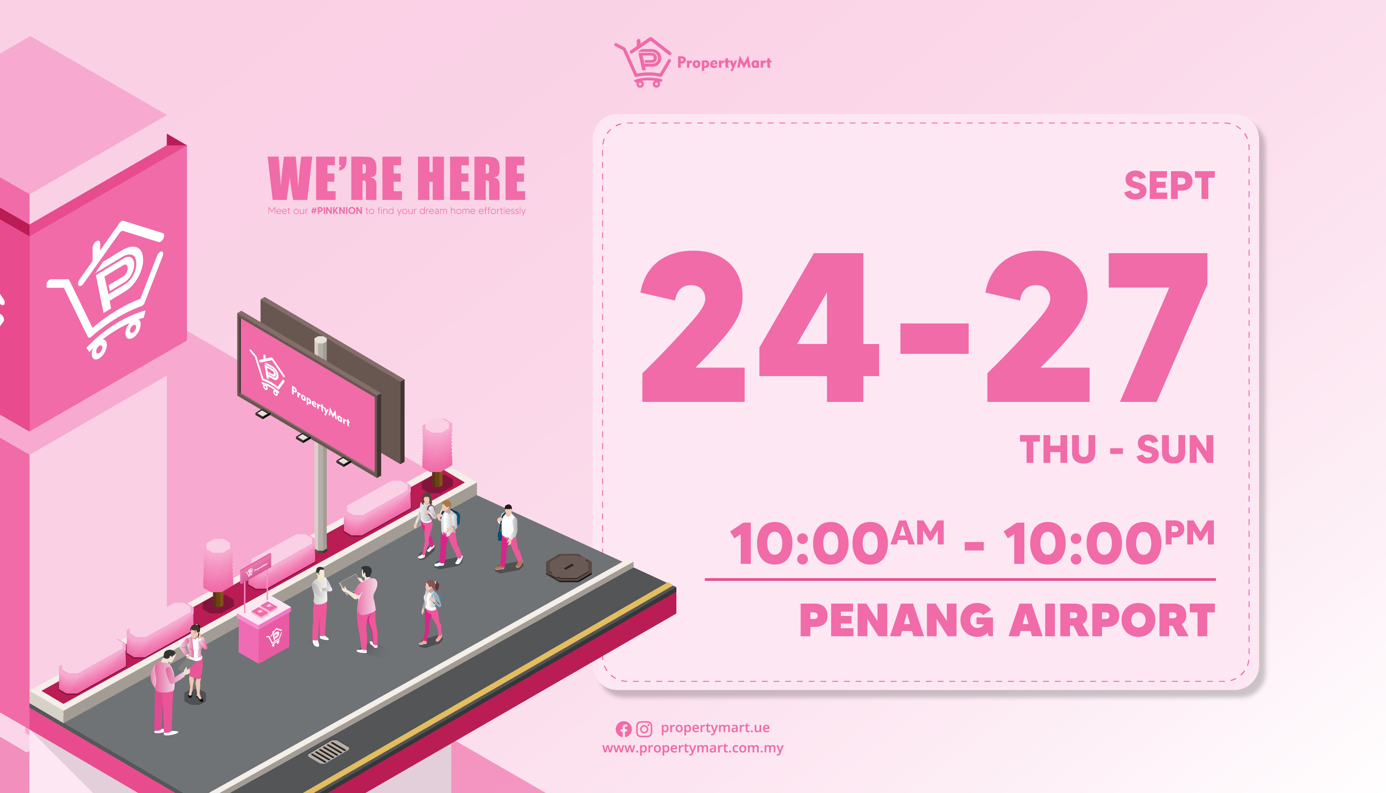 PropertyMart Roadshow @ Penang Airport