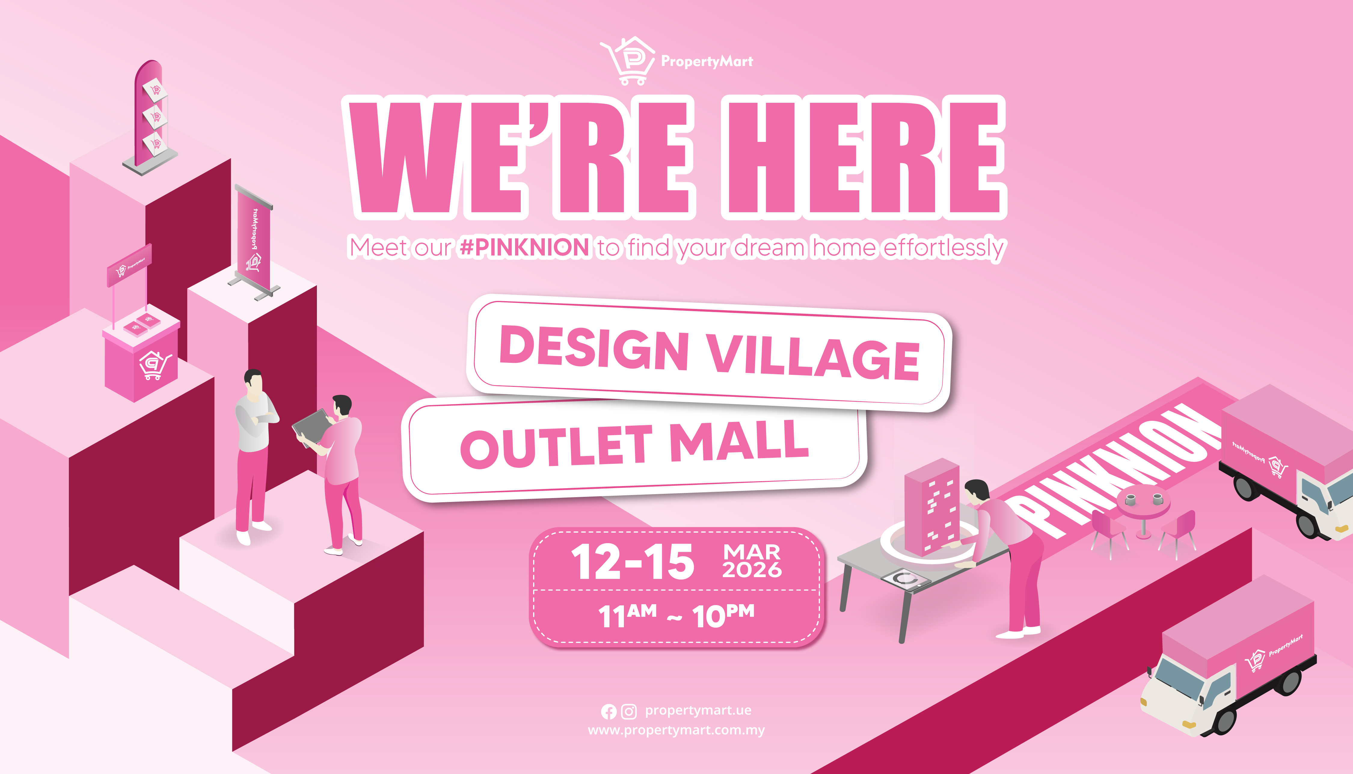 PropertyMart Roadshow @ Design Village Outlet Mall