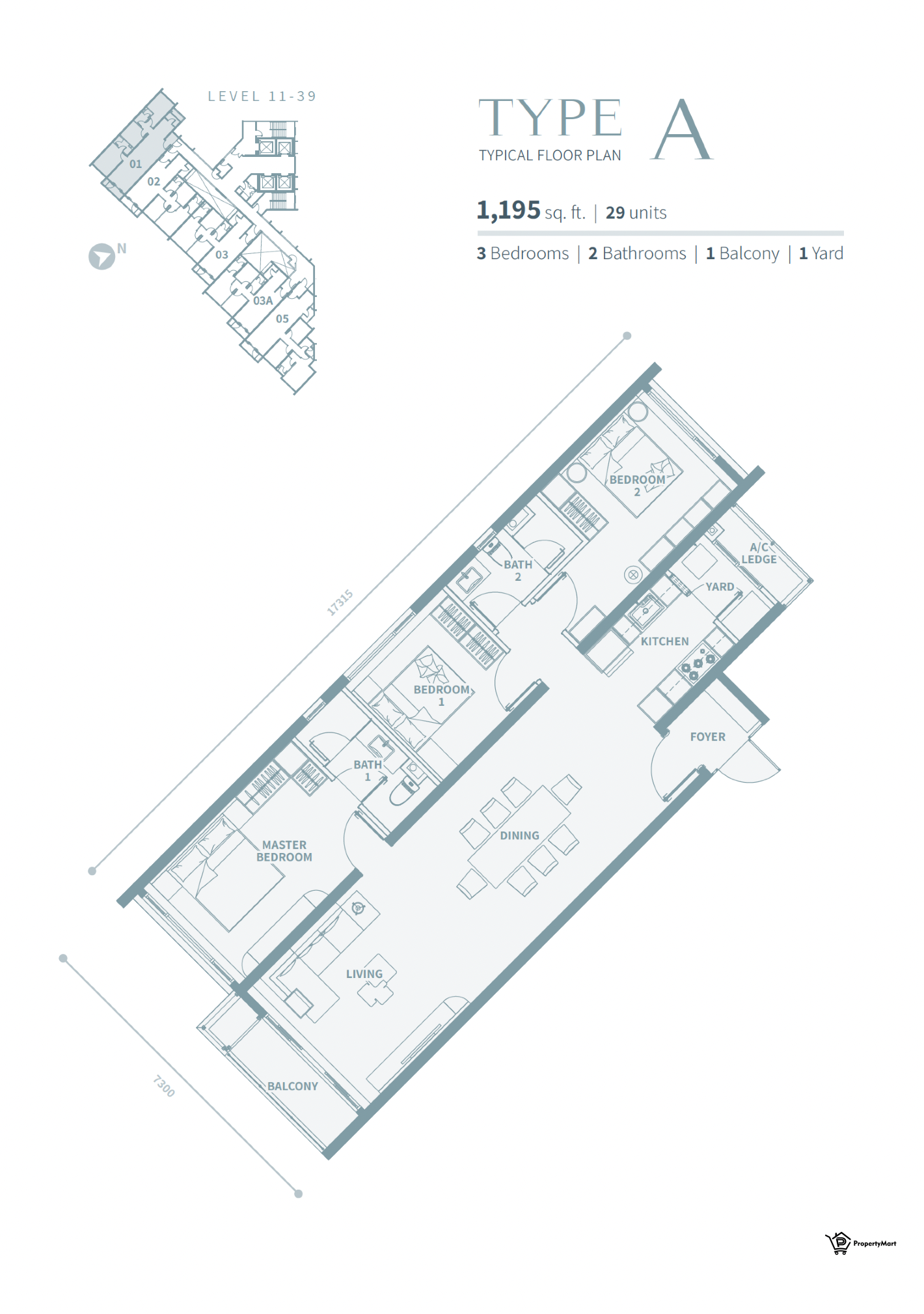 Type A Floor Plan