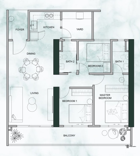 Type D Floor Plan
