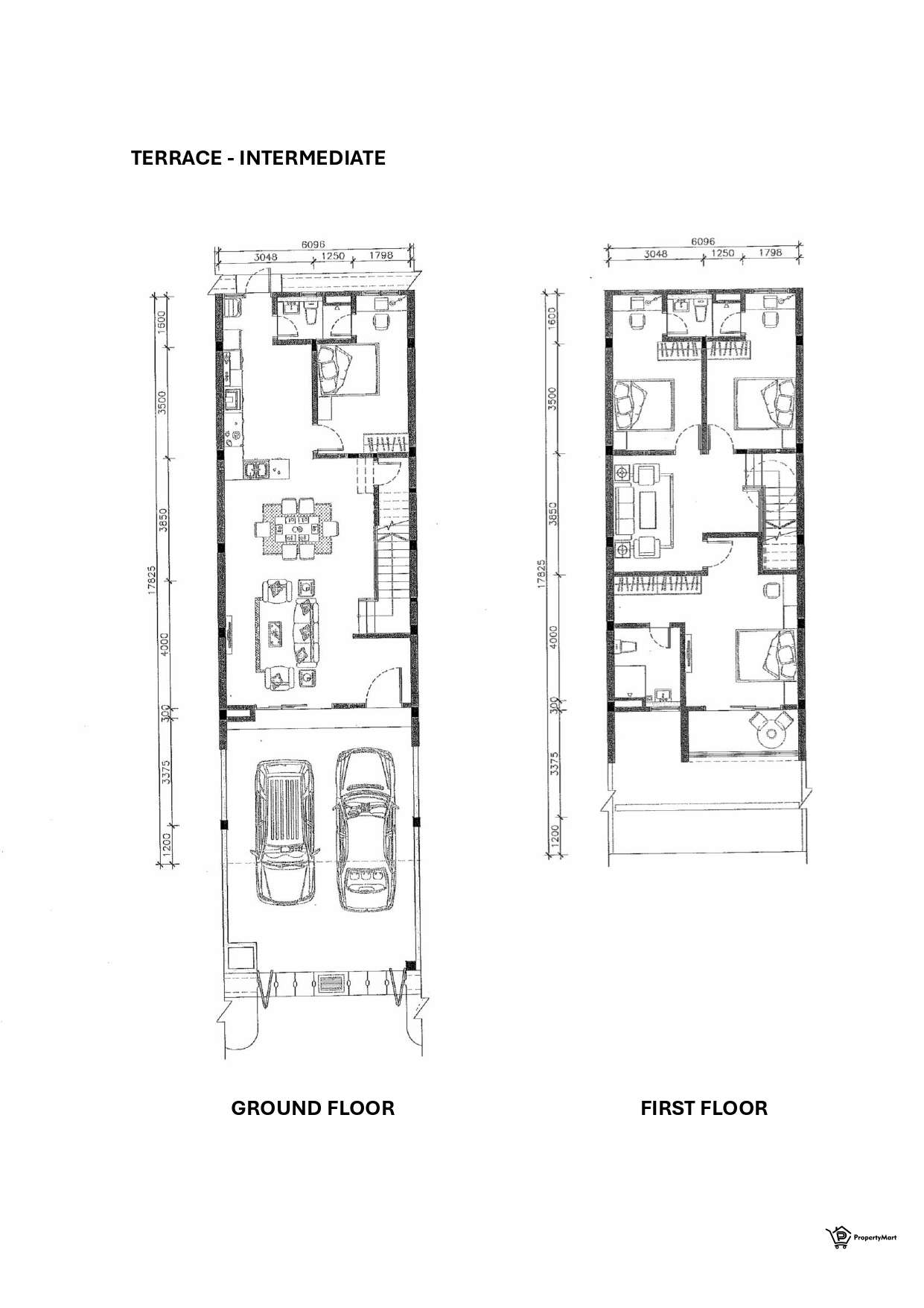 2-storey Terrace Floor Plan