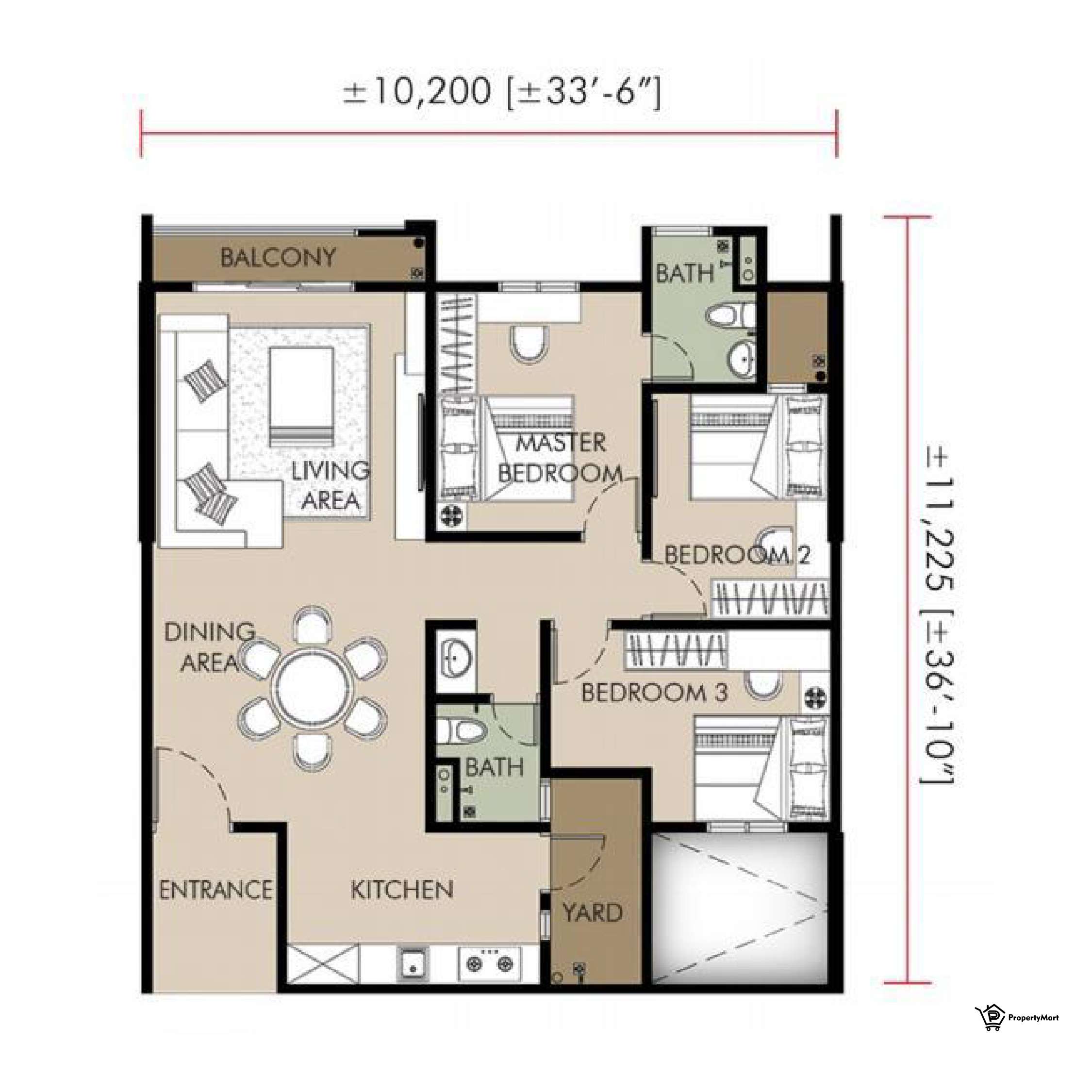 Type A Floor Plan