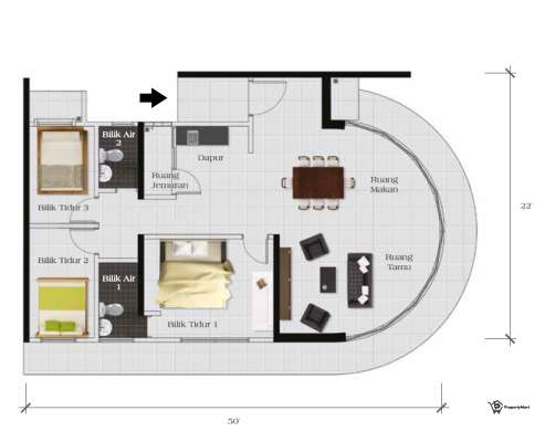 Type A Floor Plan