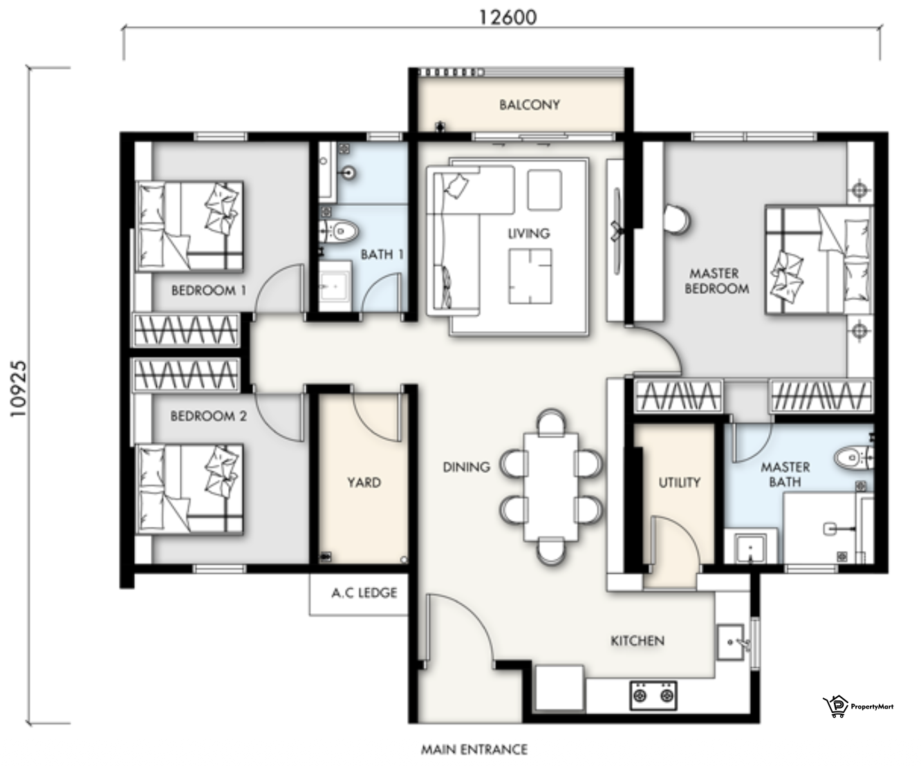 Type A Floor Plan